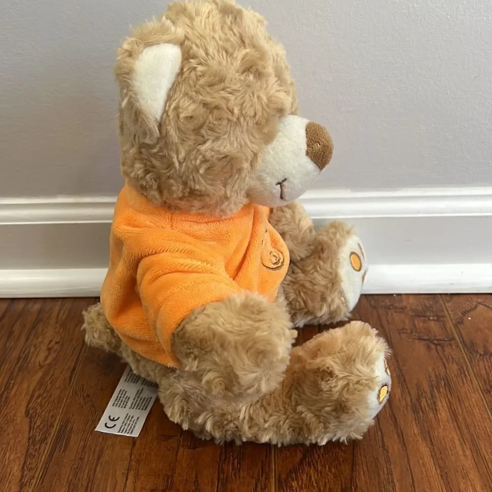 Best Made Toys Global Beige Teddy Bear Orange Shirt 10” Plush Toy Stuffed Animal - Picture 9 of 11